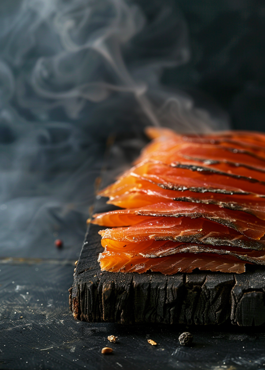Smoked Salmon Vertical Cut - Image 3